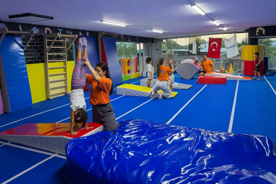 Children's gymnastics in Antalya
